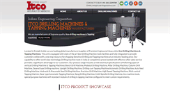 Desktop Screenshot of itcodrillingmachine.com